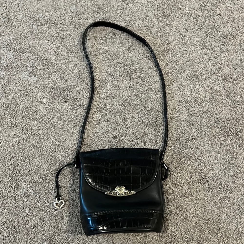 Brighton crossbody black leather bag 🖤
